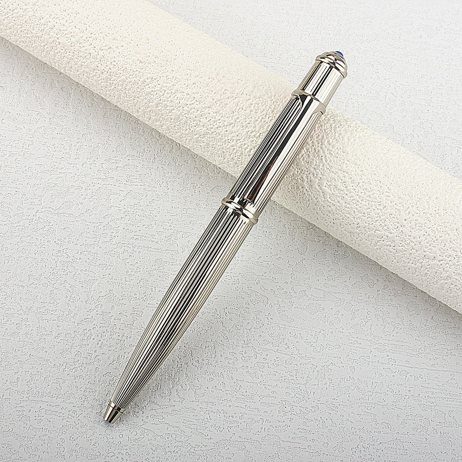 Stationery Office - Retractable Metal Ballpoint Pen, 4 Colors