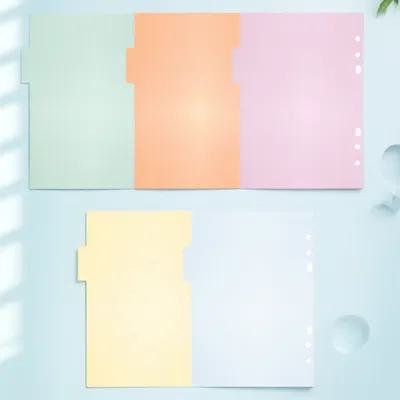 Index Tab Divider - 10Pcs Colorful Plastic Index Dividers Labels