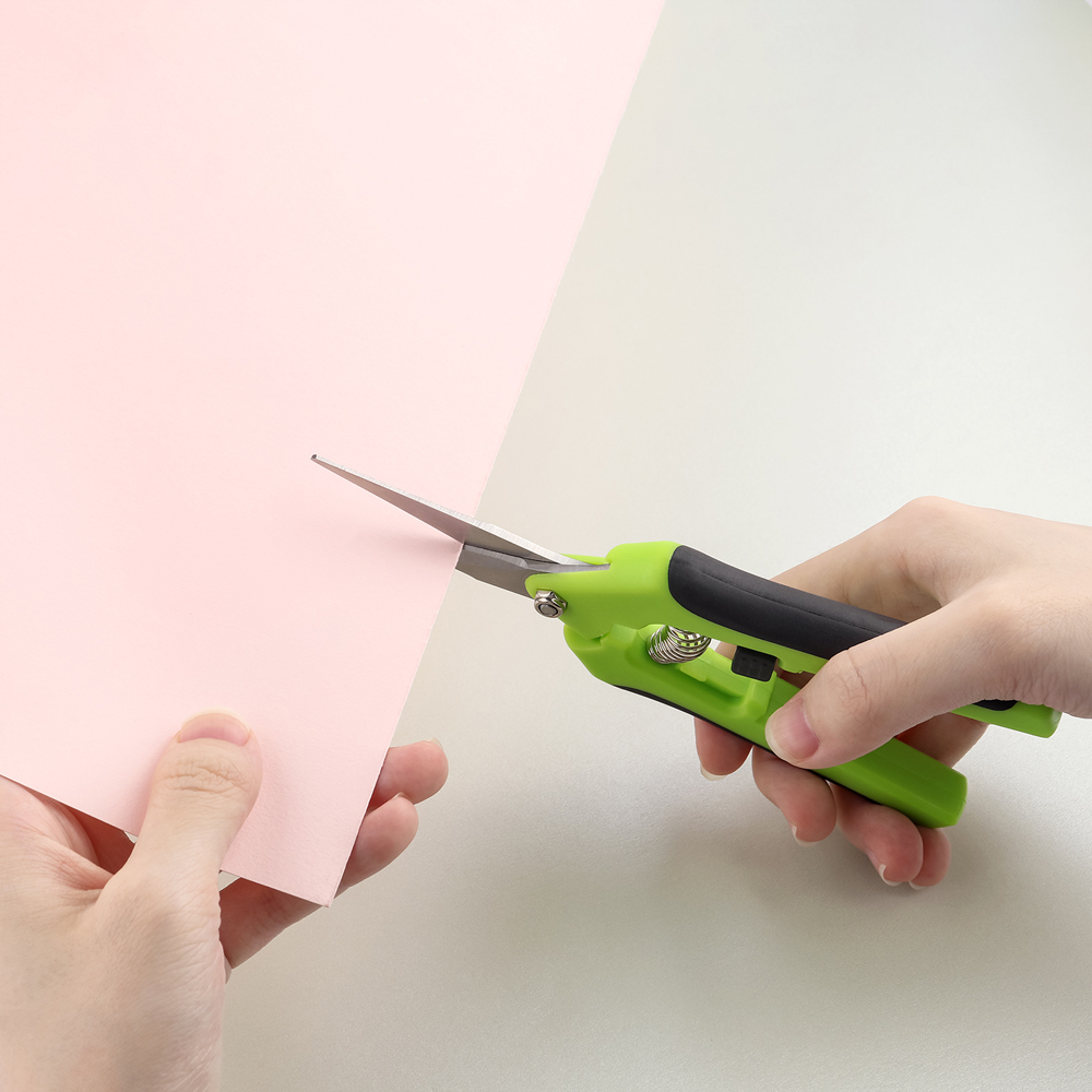 1Pcs Spring-Loaded Craft Shear - Scissors Stainless Craft review and price