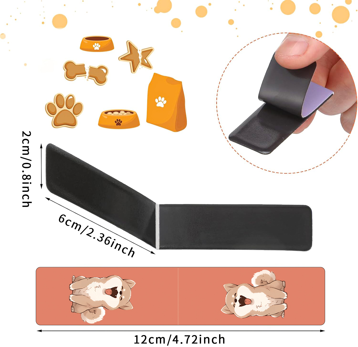 12 Pcs Cartoon Puppy Magnetic  - Bookmark Magnetic Clip review and price