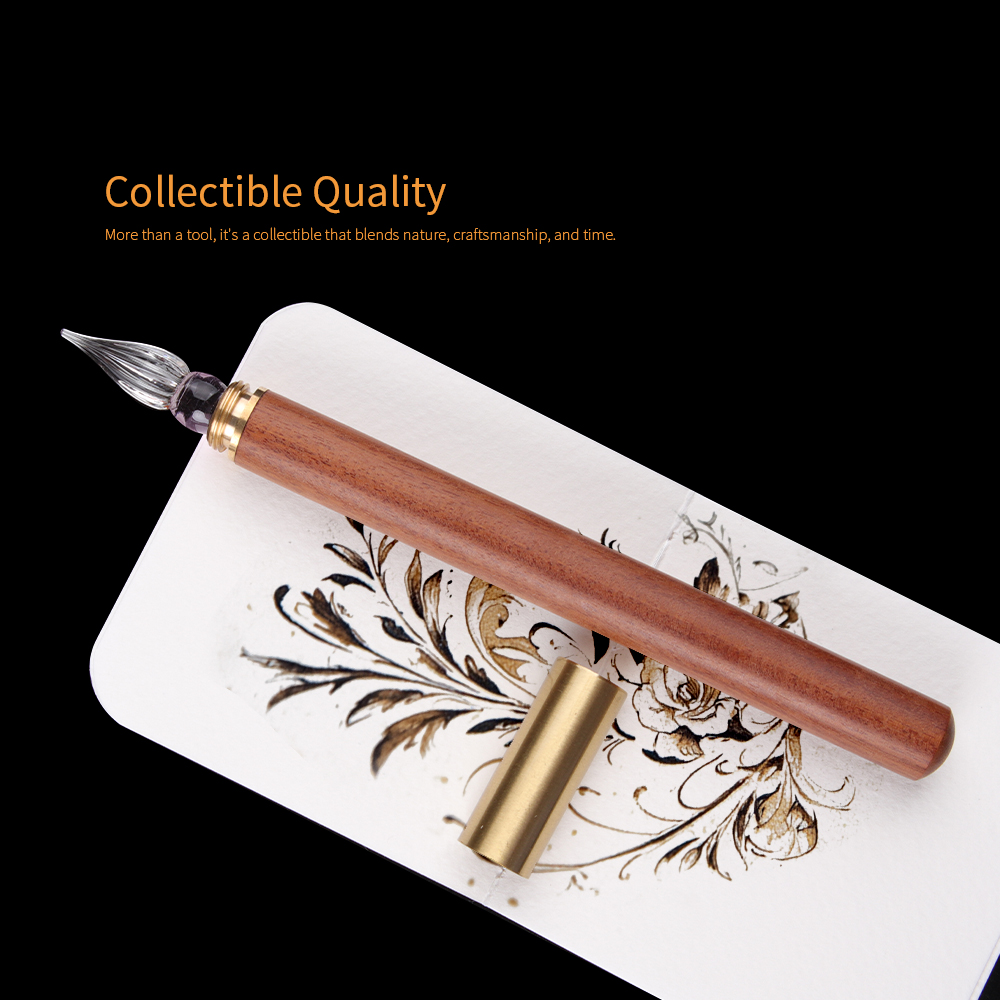 SeamiArt 1pc Wood Handle Glass - Stationery Warehouse review and price