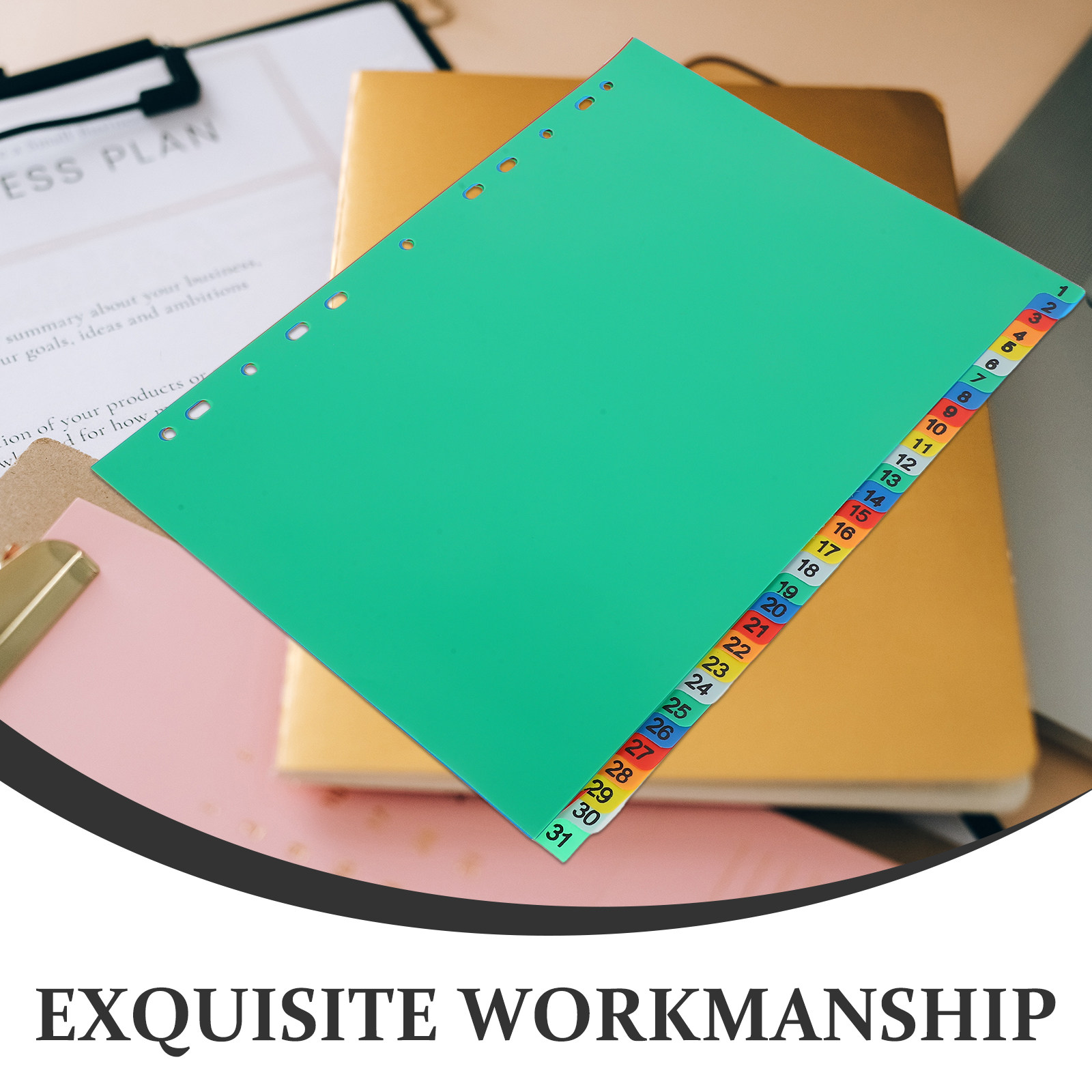 62 pcs Binder Notebook Plastic - Index Tab Divider review and price
