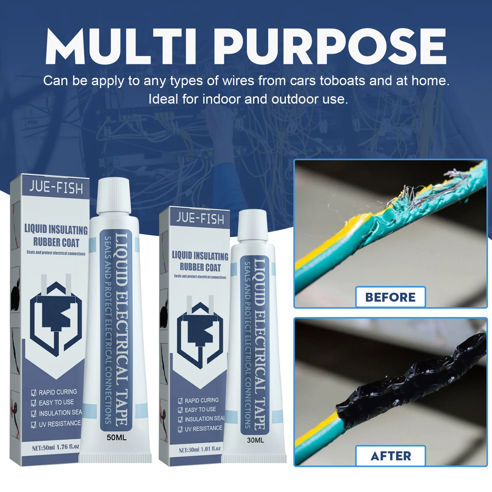 30/50ml Liquid Insulating Tape - Glue Stick Pack review and price