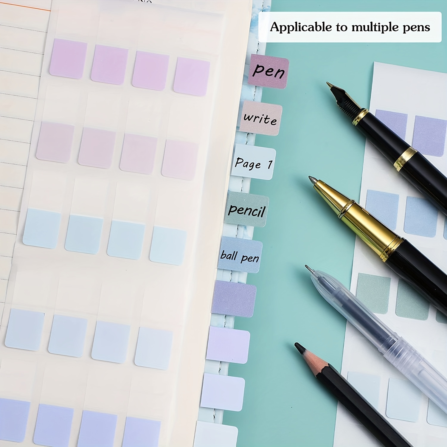 420pcs Sticky Index Tabs File  - Index Tab Divider review and price