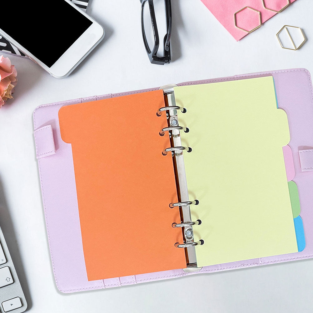 30Pcs Colored Index Dividers L - Index Tab Divider review and price