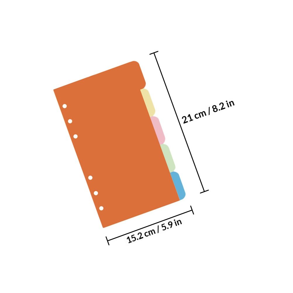 30Pcs Colored Index Dividers L - Index Tab Divider review and price