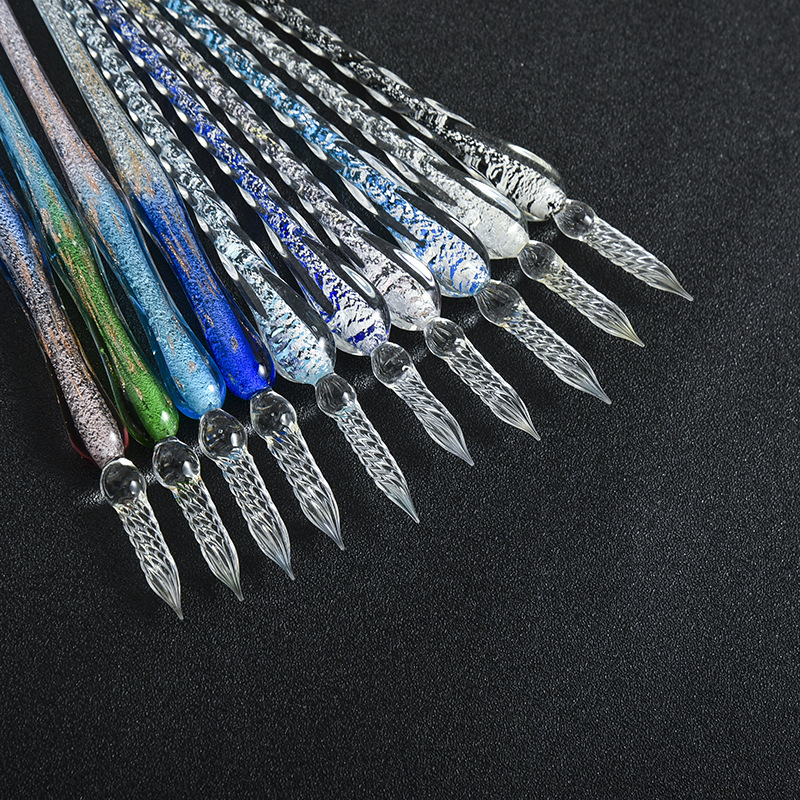 Colored Crystal Glass Dip Pen  - Stationery Warehouse review and price