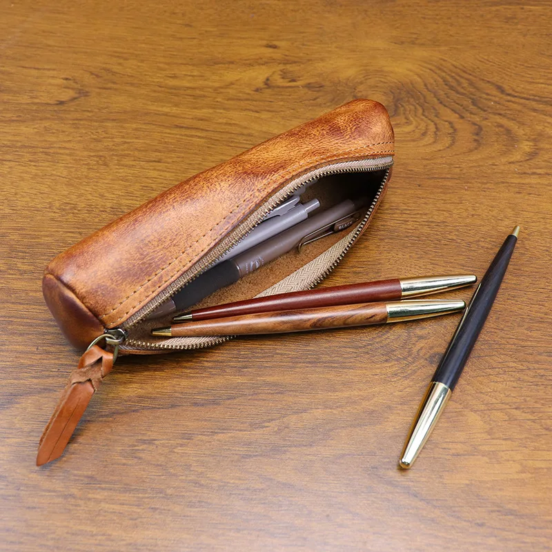 Vegetable Tanned Leather Hand- - Tan Stationery & Office Supply review and price