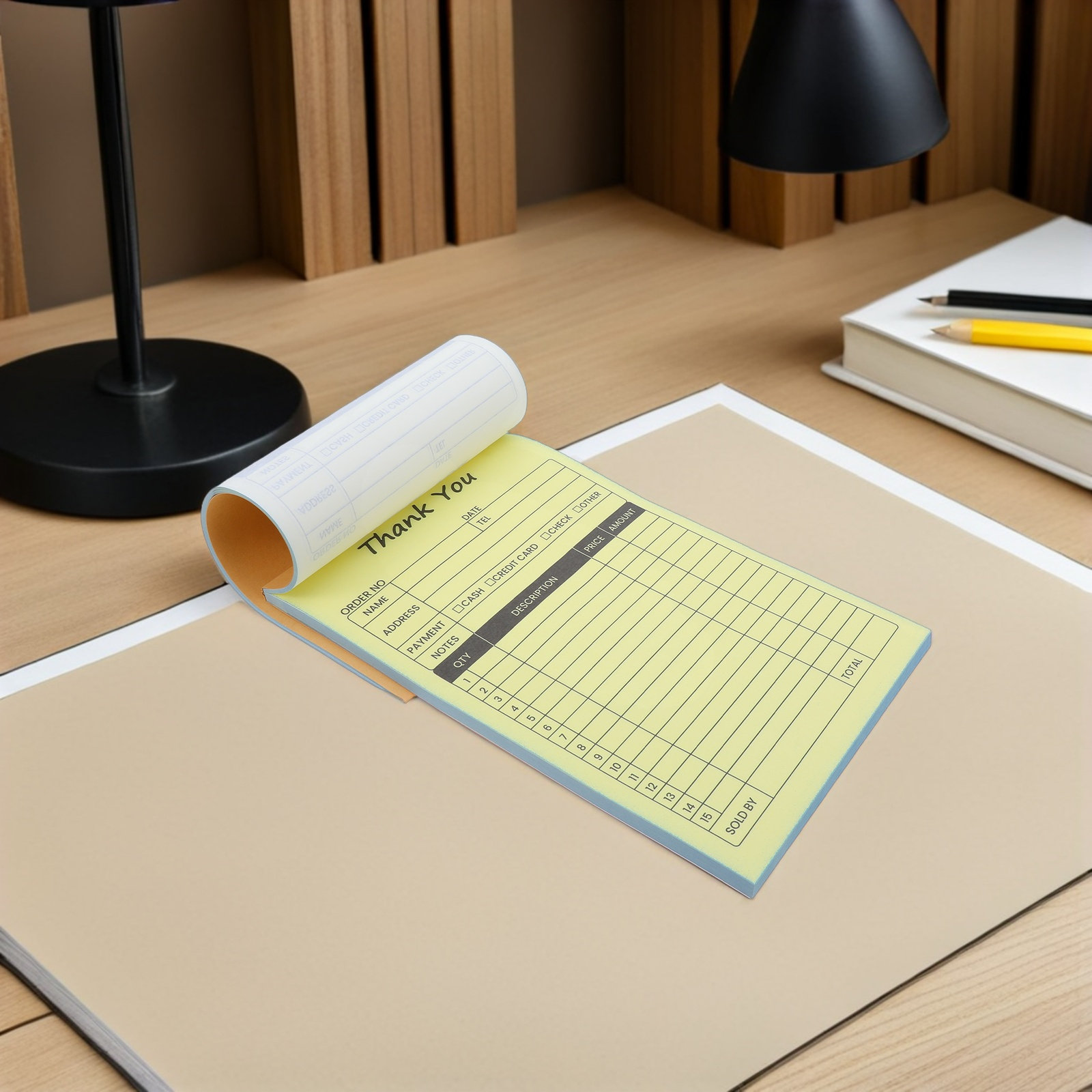 2Pcs Order Invoice Receipt Boo - Carbon Copy Book review and price