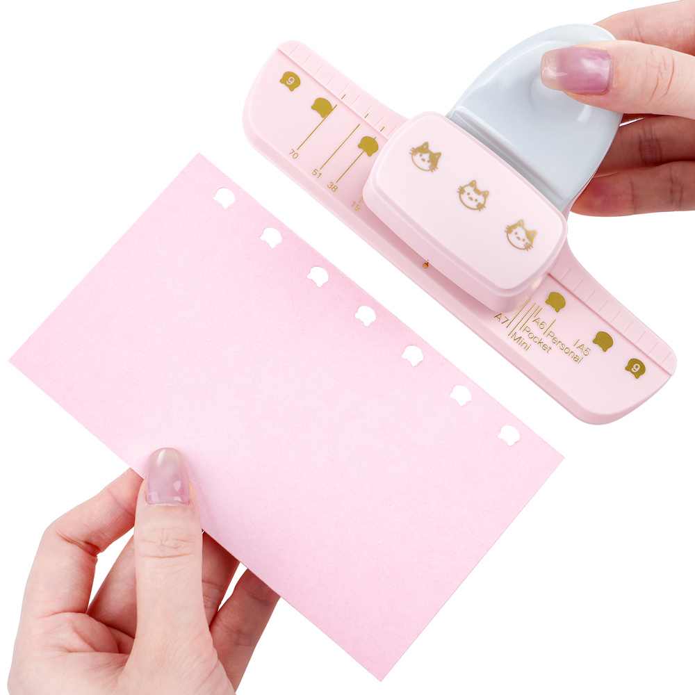 Cute Cat Head 3-Hole Punch for - Paper Punch 3 Hole review and price